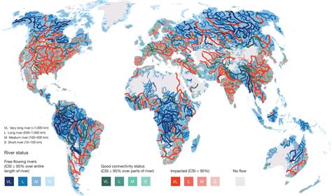 Examples of MAP implementation in various industries Map With Rivers Of The World